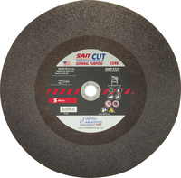 14&quot; X 1/8&quot; X 1&quot; TYPE 1 A24R STATIONARY SAW CUTOFF WHEEL